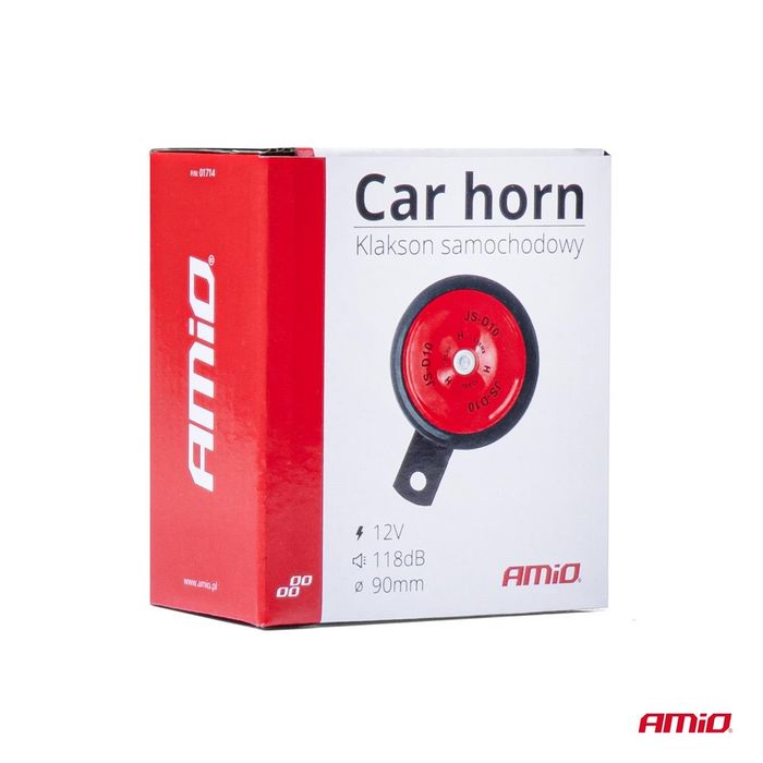 клаксон за мотор 12v cha-02,  amio 01714 / carmotion 58592