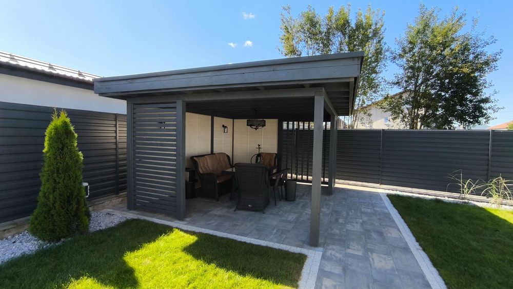 Foișoare terase pergole din lemn