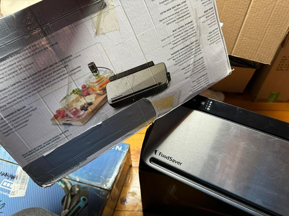 Aparat de vidat FoodSaver VS3190X-01, 1 viteza, 5 programe, vidare ume