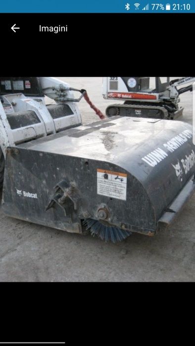 Inchirieri utilaje constructi bobcat perie miniexcavator picon