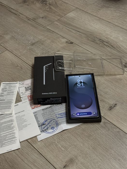 Гаранция* Samsung Galaxy S25 Ultra White Titanium
