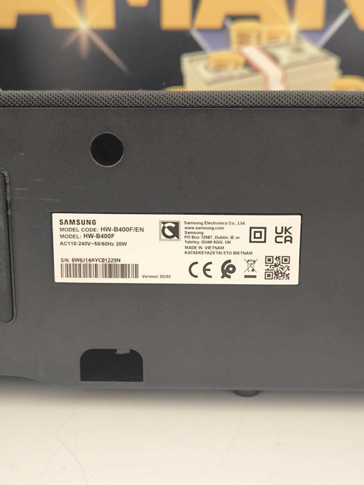 Soundbar Samsung HW-B400F AGP Amanet 4154
