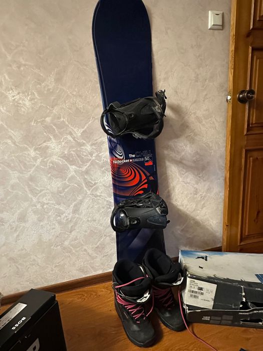Сноуборд Nidekker +ботинки