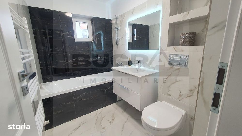 Apartament 3 camere, 52 mp, etaj intermediar, garaj, zona Intre Lacuri