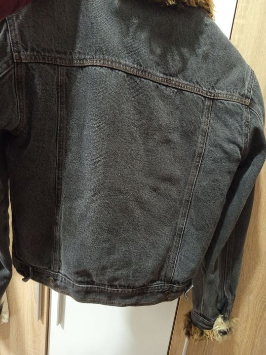 Дебело дънково яке