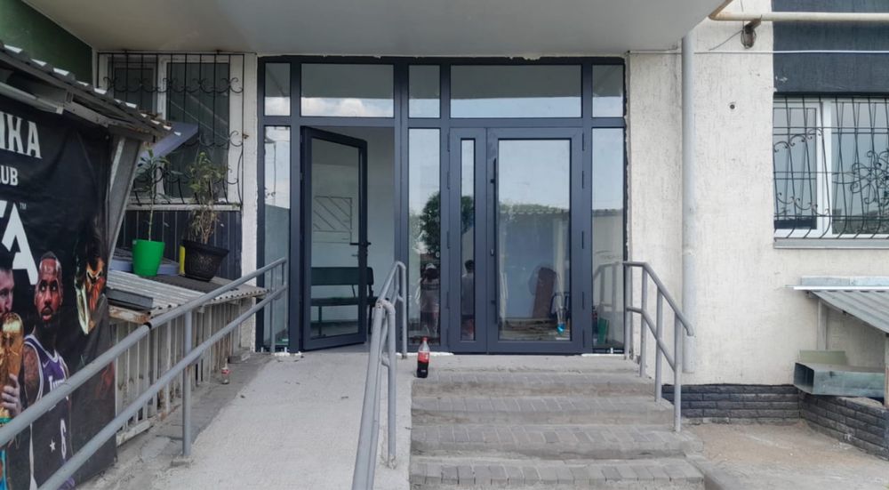 Алюминиевые входные даери