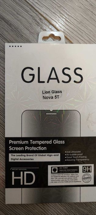 Нов силиконов калъф с протектор за Huawei Nova 5T