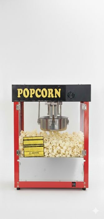 Masina popcorn alimentare gaz transport gratuit