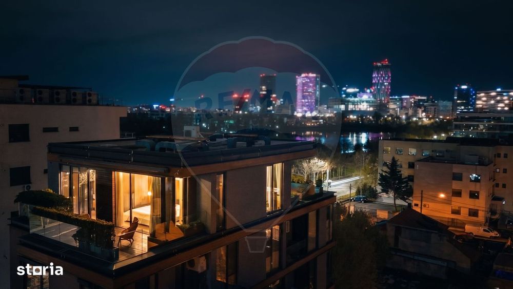 Penthouse exclusivist | Floreasca | singur pe etaj | vedere la lac