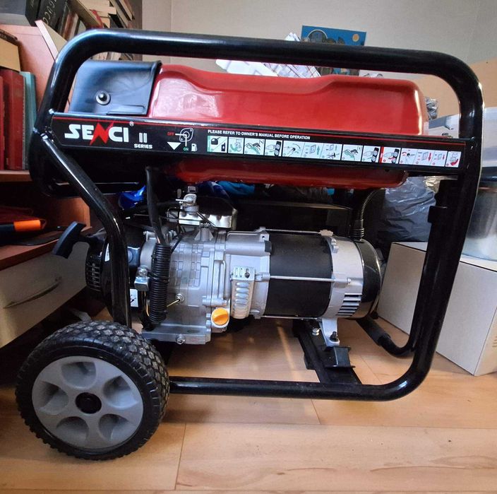 Бензинов генератор за 220V