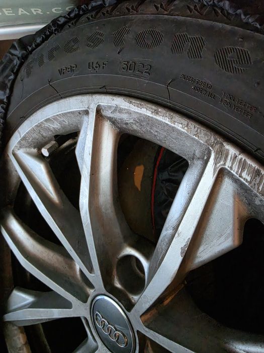 Оригинални джанти Audi с гуми 17"