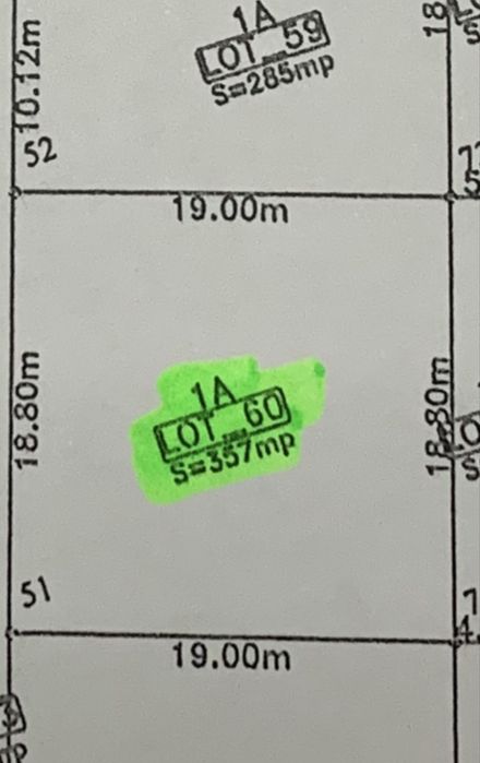 Propietar!Vând parcelă teren(nr 60)in Arad cartierul Micalaca str Păstorului 10!