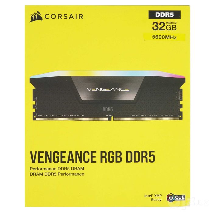 - Оперативная память Corsair DDR5 32GB (2x16GB) 5600MHz RGB