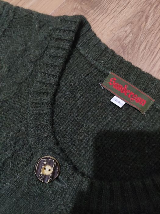 Pulover din lână Sanderson mărimea 58 XXL