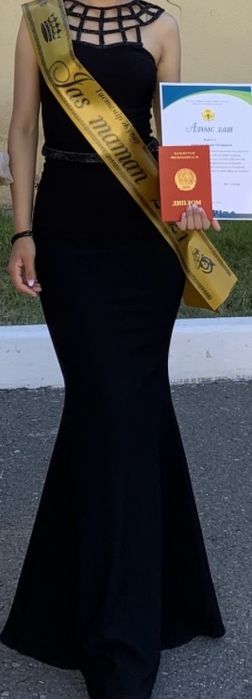 Вечернее платье рыбка