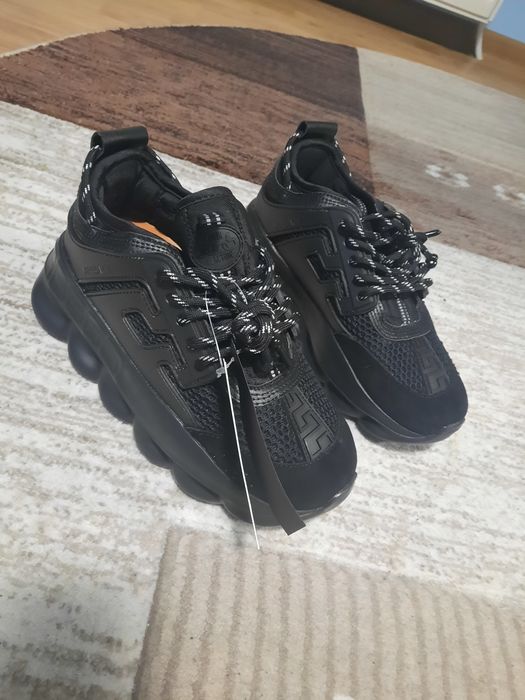 Versace Chain Reaction Negru / Alb (Black / White)