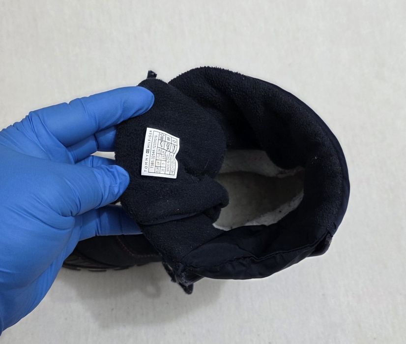 Ghete de zăpadă TOMMY HILFIGER, cizme de iarnă Waterproof, Nr. 38 EU