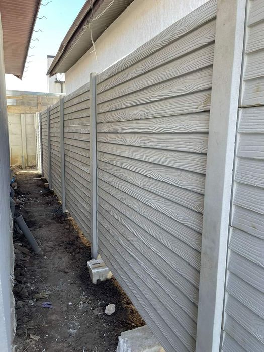 Fabrica de garduri preferate  din beton cu montaj preturi de fabrica