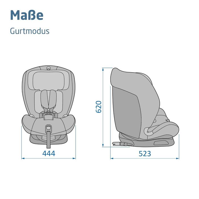 Детско Столче за Кола Maxi-Cosi Titan S, IsoFix, 76-150 cm, 15м - 12г
