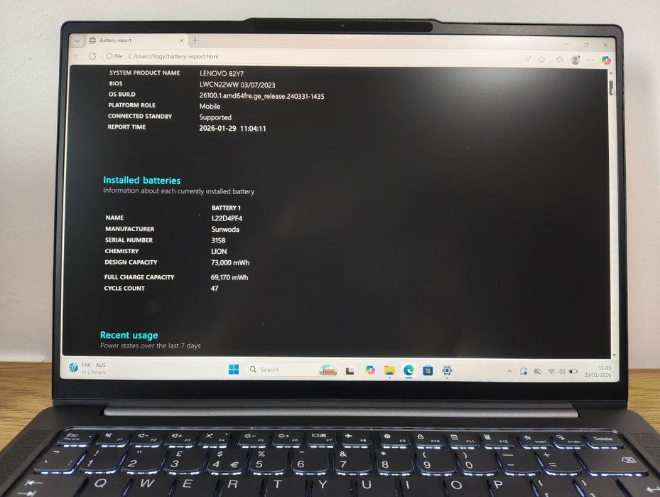 Lenovo Yoga Pro 7 14RH8  i7-13th 16Gb RAM