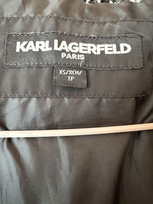 Karl Lagerfeld яке с естествен пух