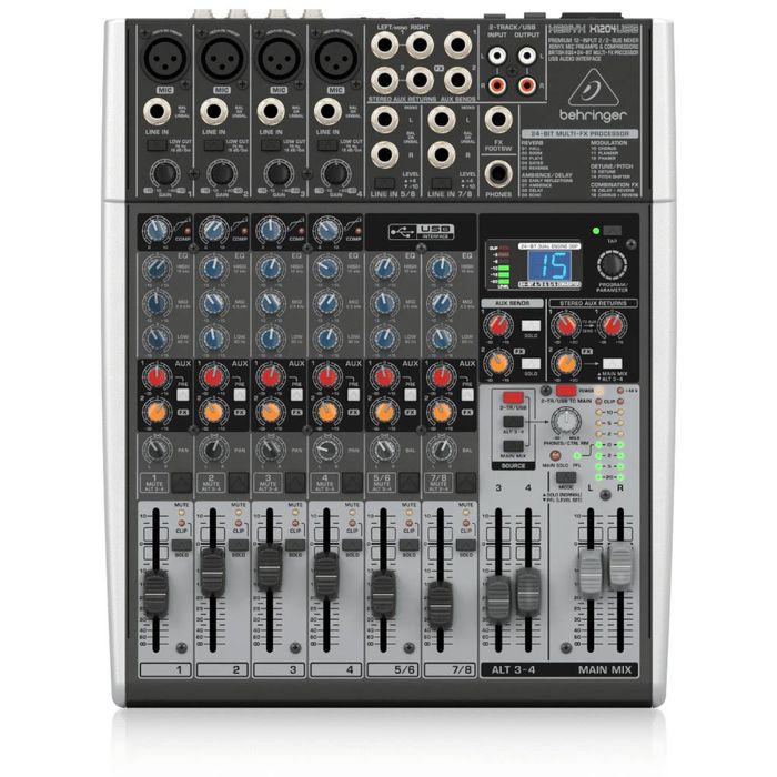 Behringer mixer Xenyx x1204-usb mixer.
