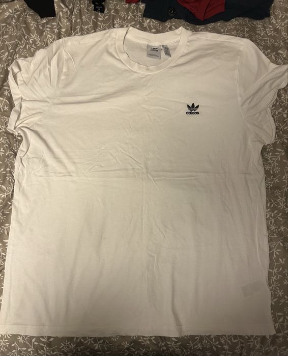 Adidas бяла тениска