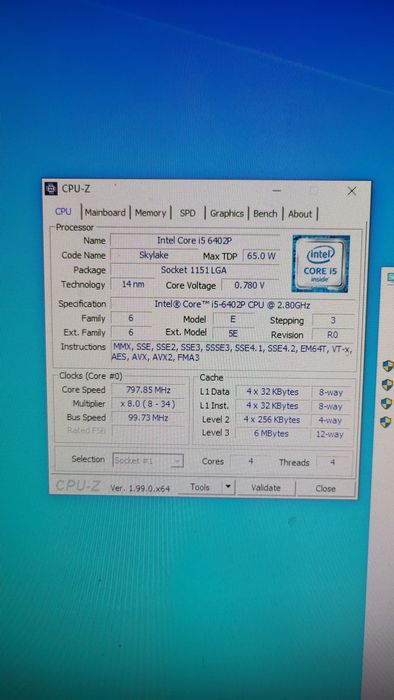Pc IntelCore Skylake I5 6402p, 16gb ram, 1tb hdd