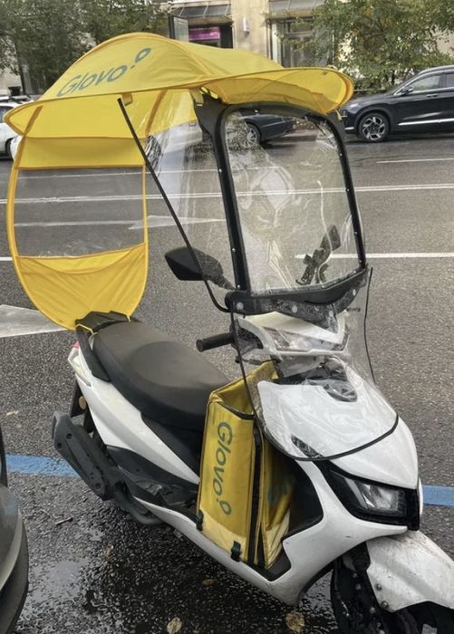 Крыша для мопеда