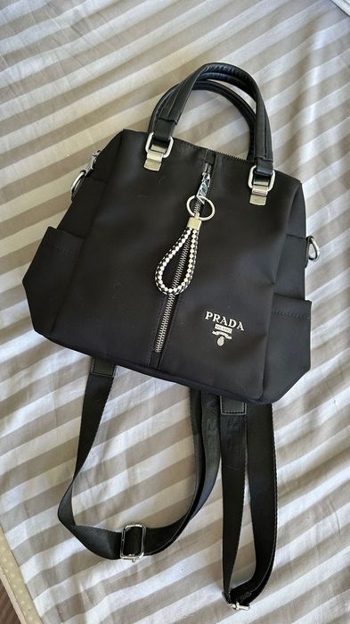 Черная сумка/рюкзак