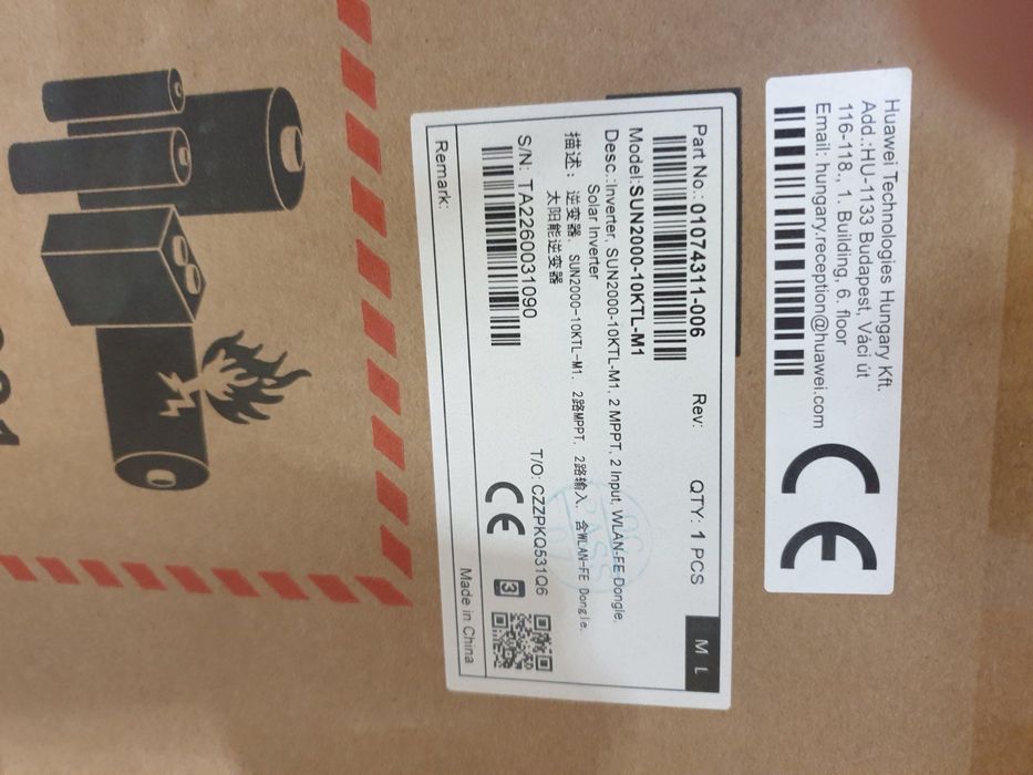 Инвертор Хуавеи sun2000-15KTL-M2