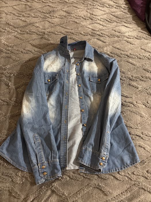 Синя риза с копчета