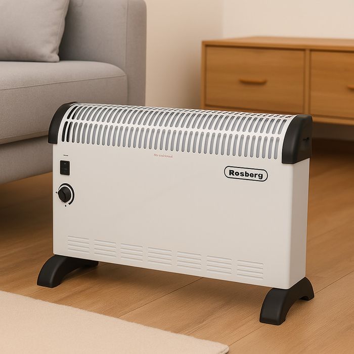 Конвекторна печка Rosberg 2000W (2 Модела)