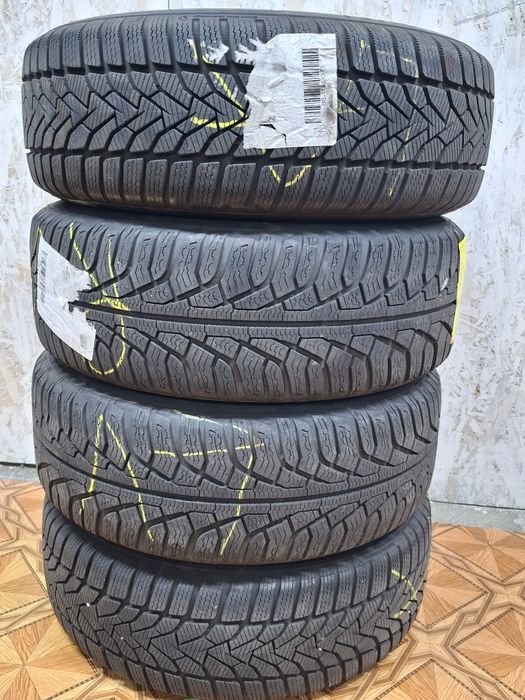 Set jante aliaj 5x112 r16 cu anvelope iarna 205 55 16