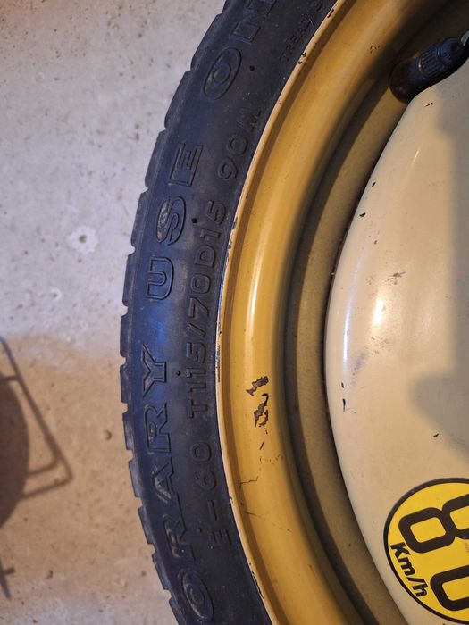 Нова патерица 15" 5x114.3 за Mazda – резервна гума