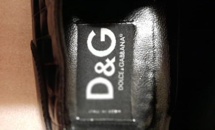 Pantofi bărbați eleganți D&G (Dolce & Gabbana) – Mărimea 41.5 (41 1/2)