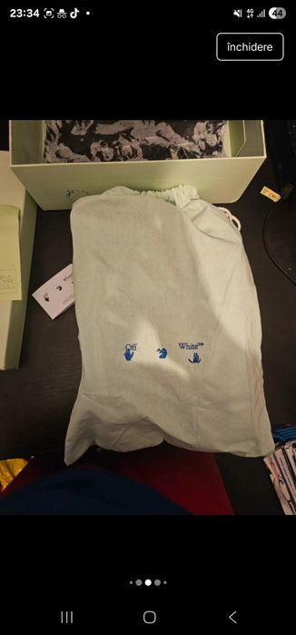 Vând adidasi off white out of office