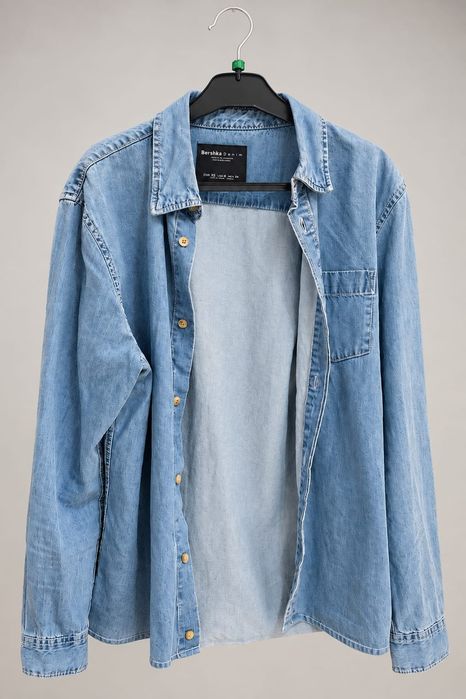 Bershka Denim – cămașă din denim, XS