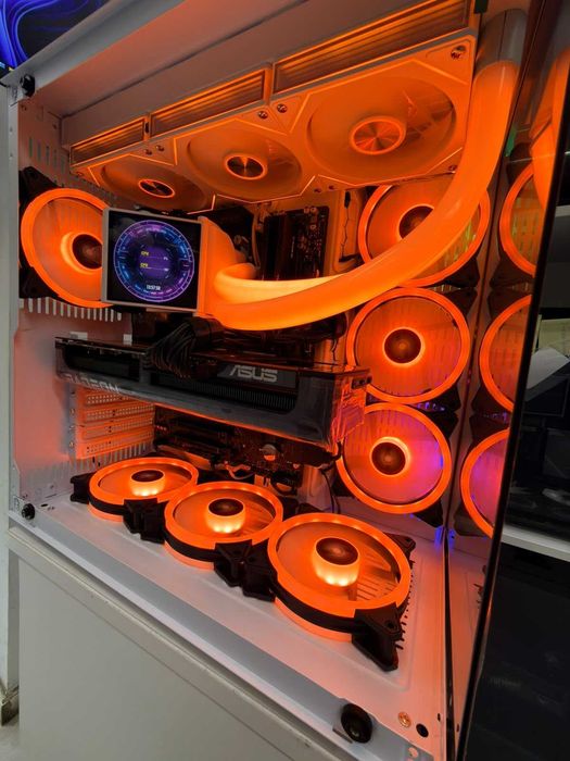 Gaming Ryzen 9 9950X3D/X870/RTX 5070Ti/2TB/RAM 32GB/1000W/Garantie/TVA