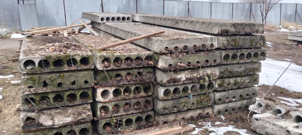 Плиты перекрытия бу