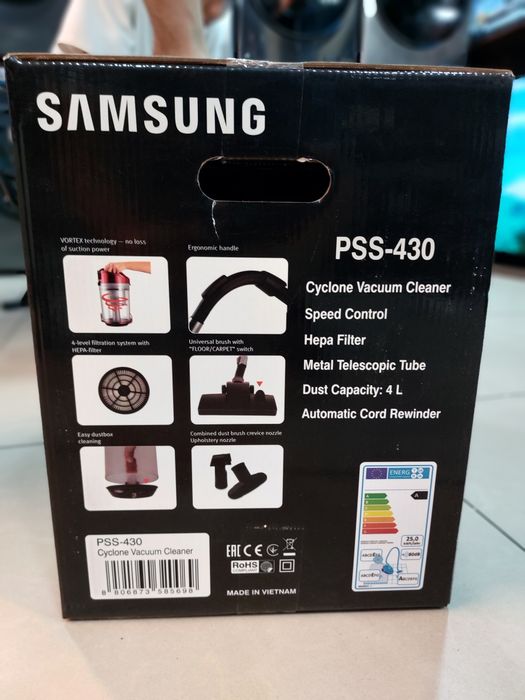 SAMSUNG vacumli stakanli plesos