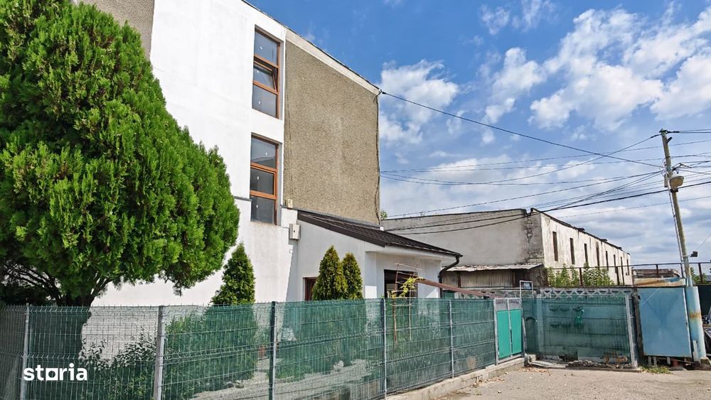 Clădire comercială 725 mp + Hală 139 mp + Anexe, Teren 905 mp