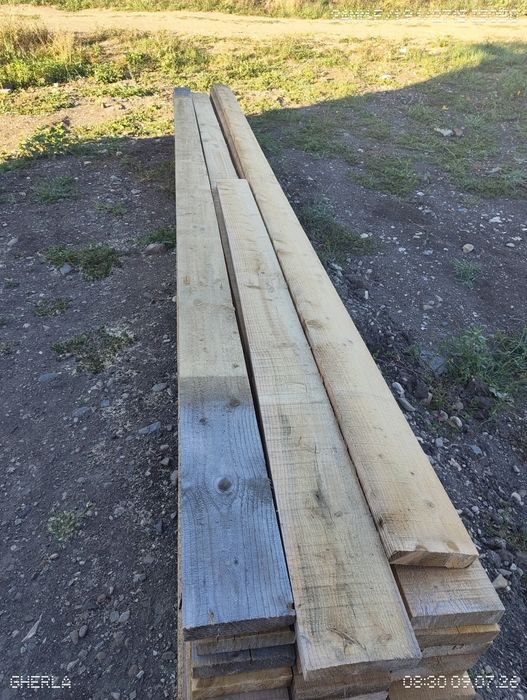 Poste lemn 2 metrii cubi, 6m lungime, 20cm latime si 5cm grosime
