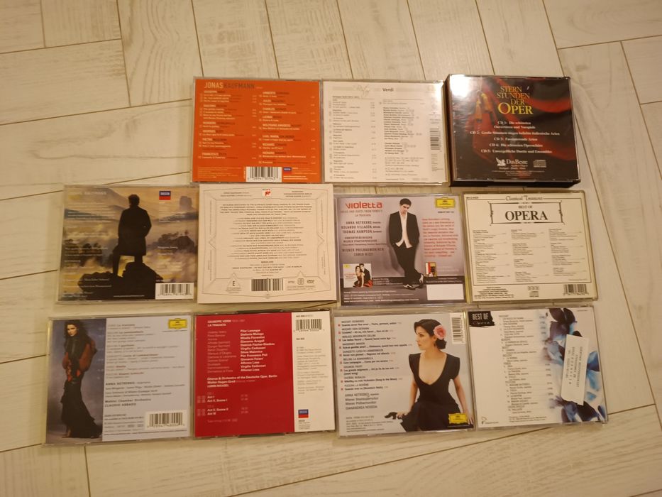 CD Аудиофилски дискове - опера - Decca, Deutsche Grammophon, Sony