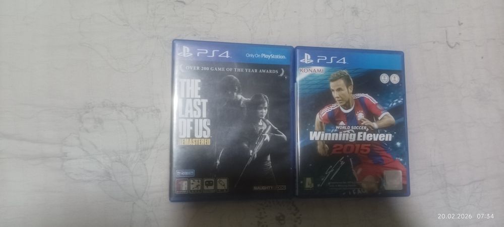 PlayStation 4 disk сотилади белгиланган нарх 1 та диск нархи фут 100ми