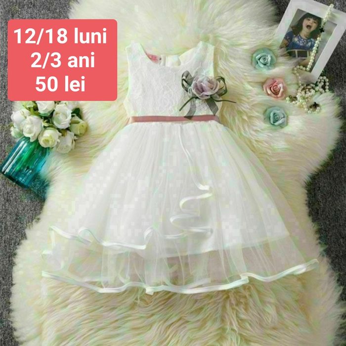 Rochițe elegante pentru fetițe