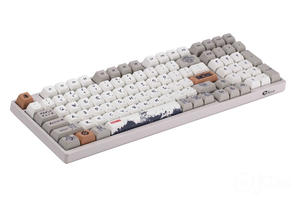 }Клавиатура Akko 3098S RGB One Piece Calligraphy CS Jelly Blue RGB