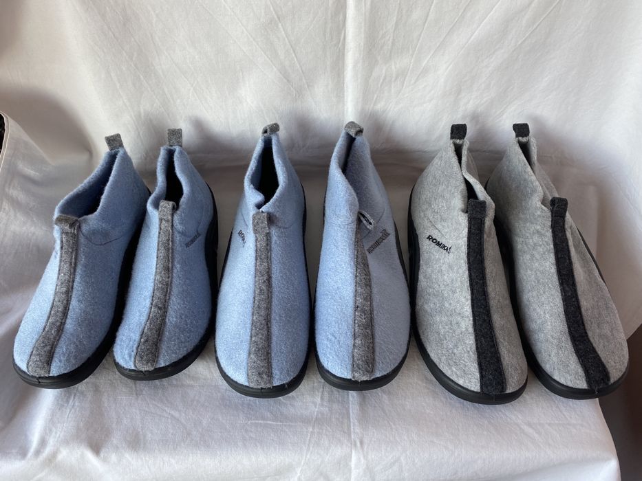 Papuci lana ,casa-curte,unisex,Romika si Mandel