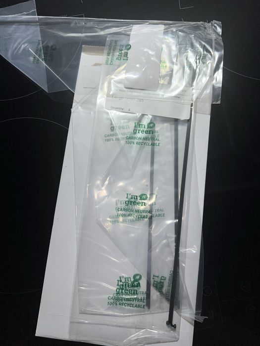 8 x Sapim Pillar Double Spokes 14G/15G J Bend 265mm 300mm