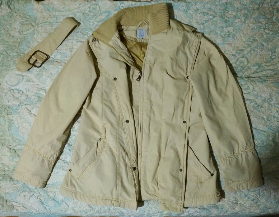 Куртка бежевая демисезонная | Женская  | XL